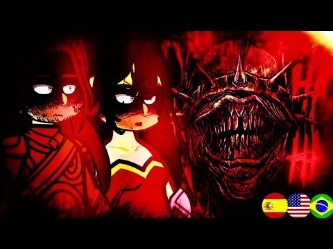 🇺🇸/🇪🇸/🇧🇷 Justice League React to Batman Who Laughs – Gacha React