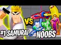 1 Samurai Jack In The WORLD Vs Multiversus Players Until He Loses