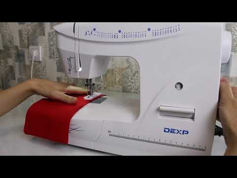 Швейная машинка DEXP SM-3500W. ВЫМЕТЫВАНИЕ ПЕТЕЛЬ