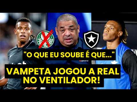 “MERMÃO, SABE O QUE REALMENTE ACONTECEU nessa HISTÓRIA de DANILO, PALMEIRAS e BOTAFOGO?” | VAMPETA