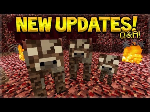 NEW Minecraft Updates - Nether Dimension Update & Quest Villagers Q&A