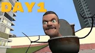 Skibidi Toilet In Garry's Mod DAY1