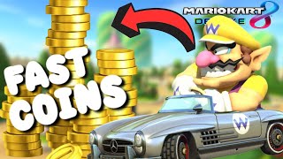 How to make Coins FAST in Mario Kart 8 Deluxe | Fast Coin Method 2023