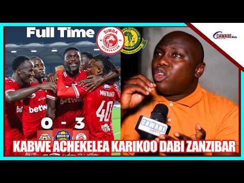 KABWE APAGAWA NA SIMBA KUWAFUATA YANGA FAINALI MUUNGANO CUP| HIVI NDIO TUNATAKA DABI YA KARIAKOO