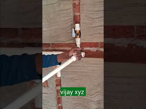 Great Plumbing Trick To Shower Pipe Fitting In Bathroom #shortvideo #shortsfeed #shortsviral