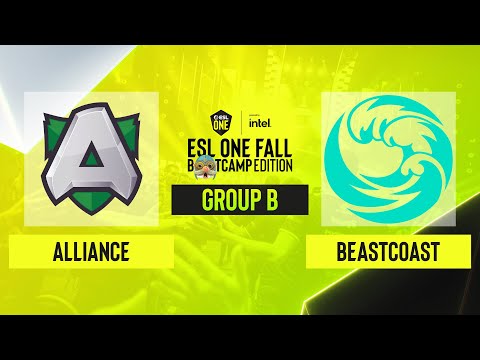 Dota2 - Alliance vs. beastcoast - Game 1 - ESL One Fall 2021 - Group B