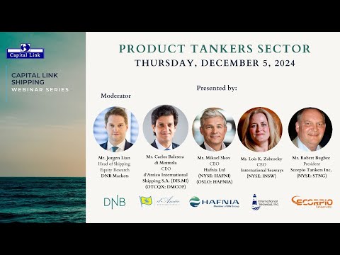 Product Tankers Sector Discussion with DIS, HAFNI, INSW & STNG