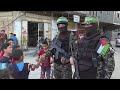 Members Of Hamas Armed Wing Parade In Gaza City