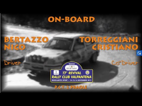 OBC BERTAZZO   TORREGGIANI 17° REVIVAL RALLY CLUB VALPANTENA PT2 PRAOLE