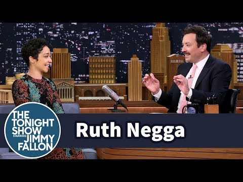 Ruth Negga Gets Distracted by Jimmy's '80s Irish Politician Mustache
