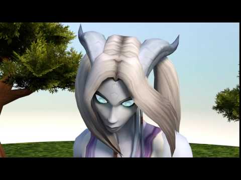 Female Draenei HD Rig Demo (World of Warcraft 3d Animation Test)