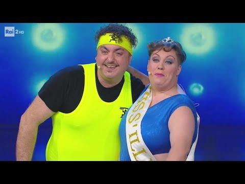 Miss'Illude e Peppe Step - Rosaria Miele con Peppe Laurato - Made in Sud 12/04/2017