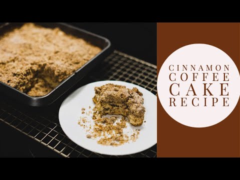 Make YOUR OWN Starbucks CINNAMON COFFEE CAKE!
