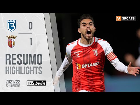 Highlights | Resumo: Belenenses SAD 0-1 SC Braga (Liga 21/22 #32)