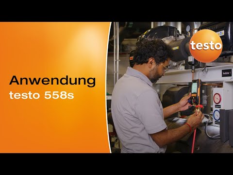 testo 558s - Dichtigkeitsprüfung einer Kälteanlage