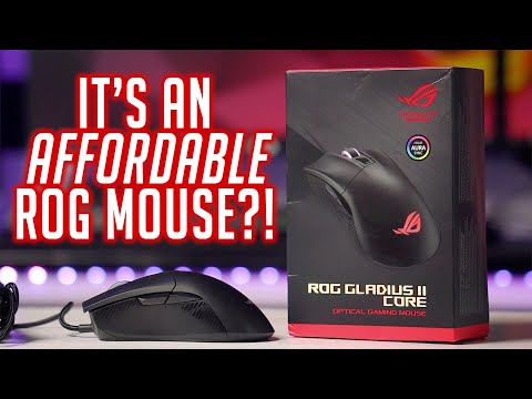 ASUS ROG Gladius II Core Review - a solid mouse under £45!