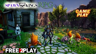 Spawn Kings ★ Gameplay ★ PC Steam [ Free to Play ] turn-based fantasy RPG  game 2021 ★