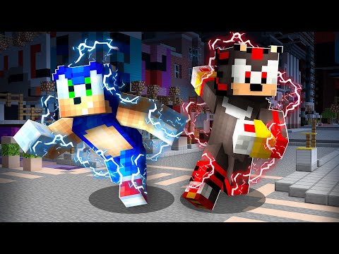 Sonic joins Fisk Superhero Mod in Minecraft! 🦔