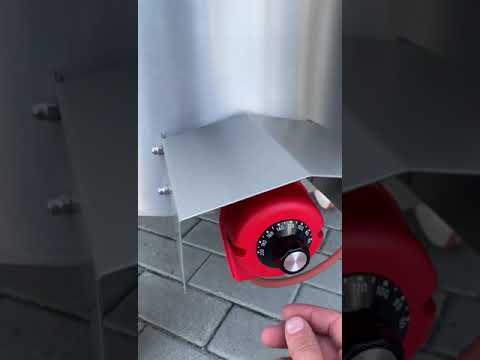 M&M Edelstahl- Kochkessel 150L Manual Thermostat mit Rührwerk oben