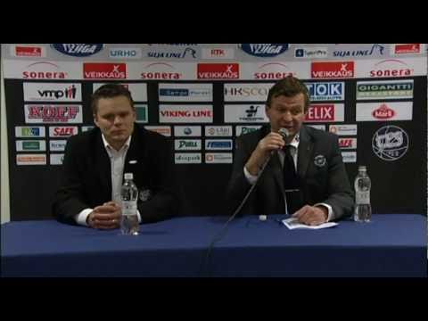 30.12.2010 TPS - HPK: Lehdistötilaisuus