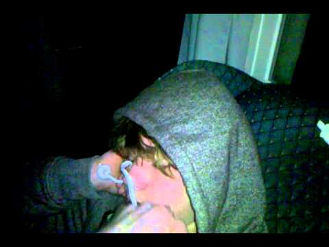 Deven lewis with shaving cream