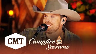 Dustin Lynch Covers “Chasin&#39; That Neon Rainbow” ft. Madeline Merlo | CMT Campfire Sessions