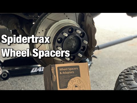 Toyota Sequoia Spidertrax Wheel Spacers | Black