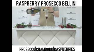 Sweeten up your fizz with a Raspberry Prosecco Bellini!