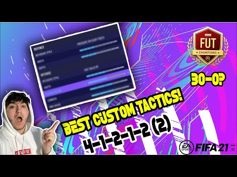 #FIFA21 - BEST & MOST OVERPOWERED FORMATION/CUSTOM TACTICS (HOW TO GET MORE FUT CHAMPIONS WINS) #2