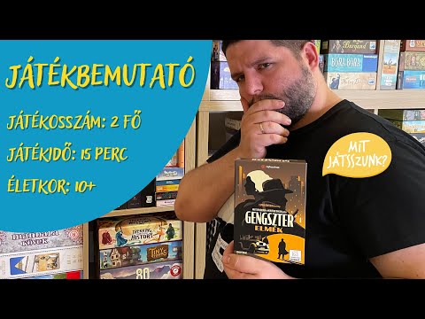 Gengszterelmék Játékbemutató - Maffia tánc - Mit Játsszunk?