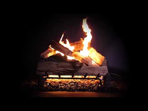 24in Grand Mountain BBQGuys Onyx Black Fire Glass Video