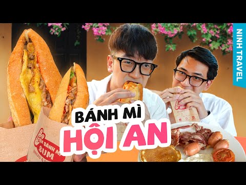 Experimente HOI AN BREAD por 30k VND, restaurante Nam Gia Seafood na praia de An Bang // Hoi An Tourism