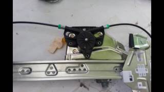 2000 Cadillac Deville right rear window regulator replacement