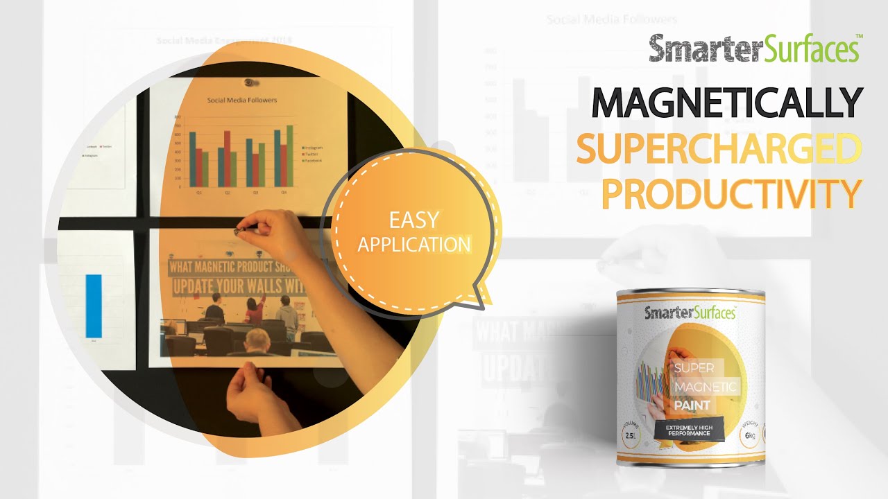 Super Magnetic Paint Application video | Easy DIY Magnetic Paint Tutorial