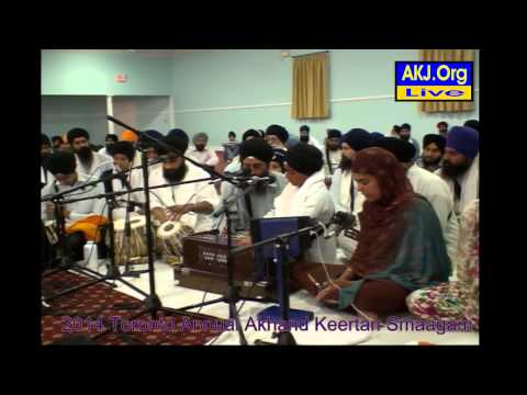 017 Toronto July 2014 Smaagam - Monday Evening Keertan - Bh. Kudhrit Singh Jee Toronto