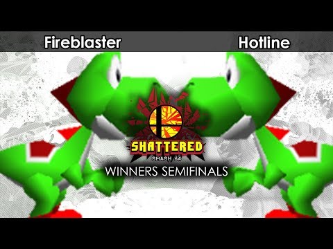 Smash 64: Fireblaster (Yoshi) V Hotline (Yoshi) - Shattered 122 Tournament SSB64