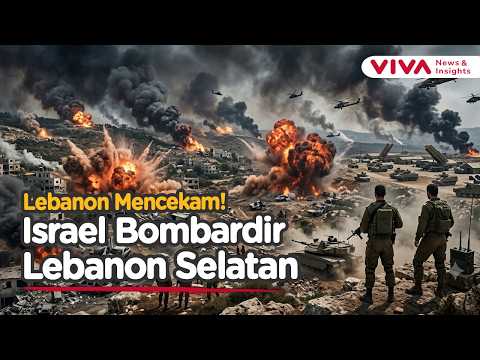 Memanas! 2 Tentaranya Tewas, Israel Kembali Gempur Habis-habisan Lebanon Selatan