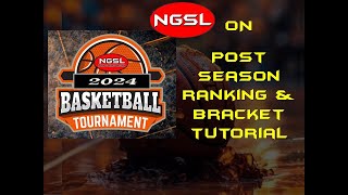 GHSA PSR-Post Season Ranking & Bracket Tutorial