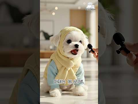 맨날 똑같은 옷만 입는 강아지 (자세히 보면 다름 ㅋㅋㅋ)