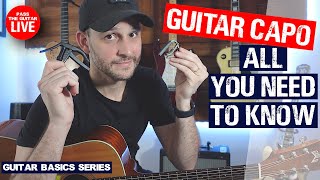 Guitar Capo - All You Need to Know