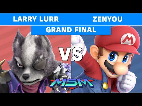 MSM 228 - Zenyou (Mario) Vs Larry Lurr (Wolf) Grand Finals - Smash Ultimate
