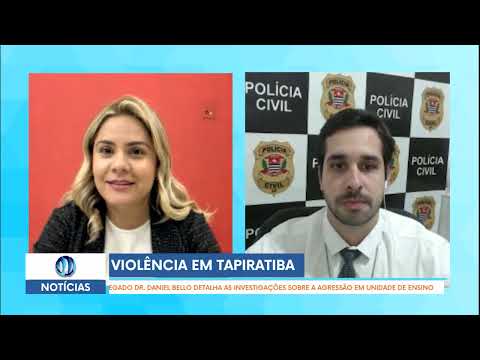ATAQUE DENTRO DE ESCOLA EM TAPIRATIBA: DELEGADO REVELA DETALHES DA INVESTIGAÇÃO