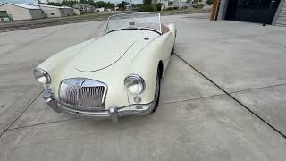 1959 MG MGA Interior Cover Walk Around