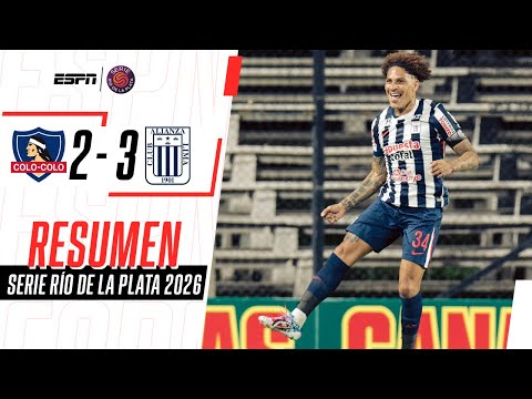 PAOLO GUERRERO VOLVIÓ CON GOL Y ALIANZA LIMA FESTEJÓ UN PARTIDAZO | Colo-Colo 2-3 A. Lima | RESUMEN