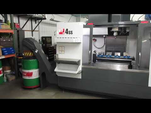 Haas VF-4SS APC CNC Vertical Machining Center (NEW 2012) For Sale At MachinesUsed.com
