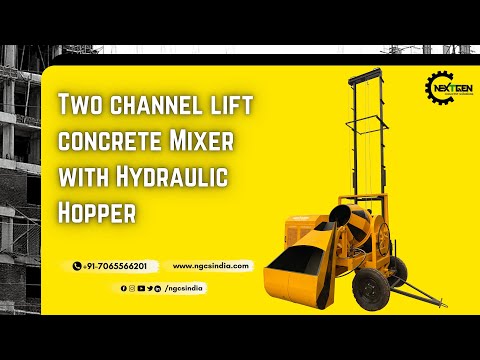 Nextgen Two Pole Lift Mixer With Hydraulic hopper