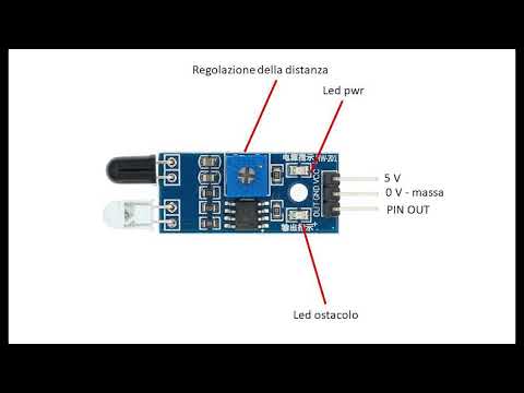Arduino - 19 Sensore di ostacolo