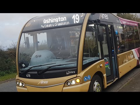 Route 19: Go North East NK16 BXW/0678-Optare M925/Solo SR