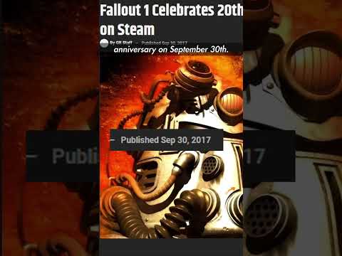 When was Fallout 1 released? | Fallout Talk