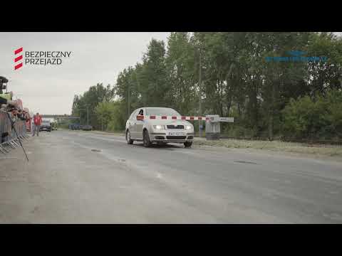 "Bezpieczny Przejazd" - wyłamanie rogatki